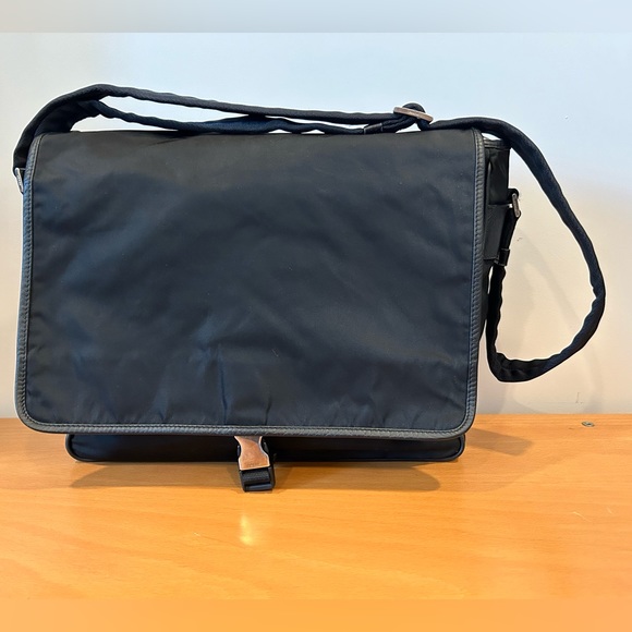 Vintage Authentic Prada Messenger Bag - Picture 12 of 13